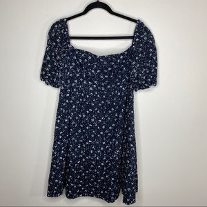 Anthropologie Maeve Floral Cottage Core Mini Dress